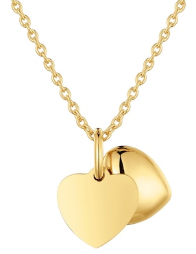 Collar de corazón Tous flechazo de oro amarillo 14 k