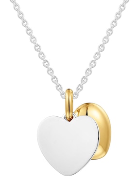 Collar de corazón Tous Flechazo de plata P 925