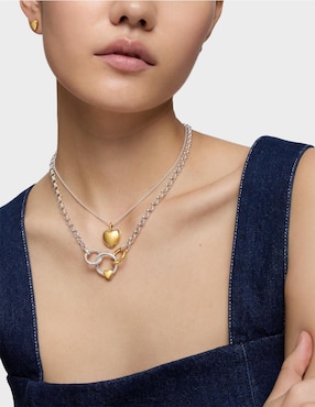 Collar de corazón Tous Flechazo de plata P 925