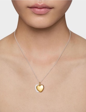 Collar de corazón Tous Flechazo de plata P 925