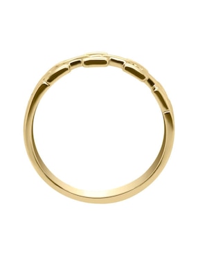 Anillo de cadena Fianelli Eslabones 14 k de oro brillante