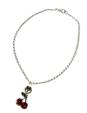Pulsera Limerence By Claudia Herrera de plata con zirconia P 925 Cereza acabado brillante