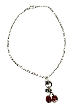 Pulsera Limerence By Claudia Herrera de plata con zirconia P 925 Cereza acabado brillante