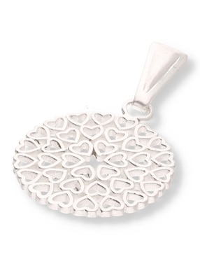 Dije redondo Enjoya Love de plata P 925