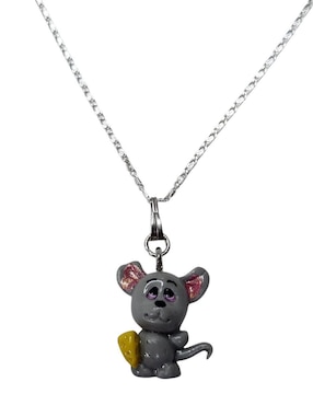 Collar con dije Limerence by Claudia Herrera Raton de plata P 925