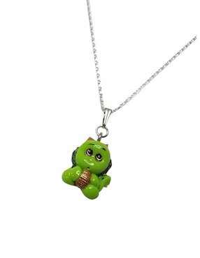 Collar con dije Limerence by Claudia Herrera de plata P 925