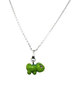 Collar con dije Limerence by Claudia Herrera de plata P 925