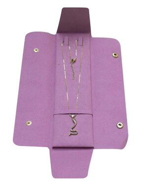 Collar con dije de serpiente Yoiko Eter 18 K