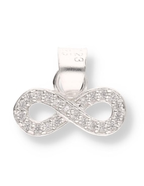 Dije de infinito Enjoya Love de plata P 925 circonita