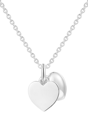 Collar con dije de corazón Tous Flechazo de plata P 925