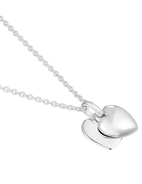 Collar con dije de corazón Tous Flechazo de plata P 925