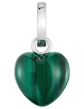 Dije de corazón Tous Flechazo de plata P 925 malaquita