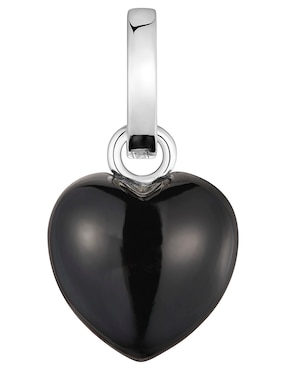 Dije de corazón Tous Flechazo de plata P 925 ónix