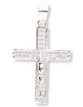 Dije de cruz Enjoya Religioso Cristo de Plata P 925
