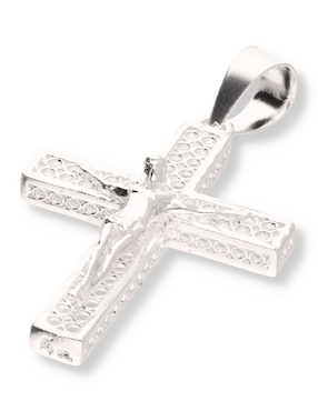 Dije de cruz Enjoya Religioso Cristo de Plata P 925