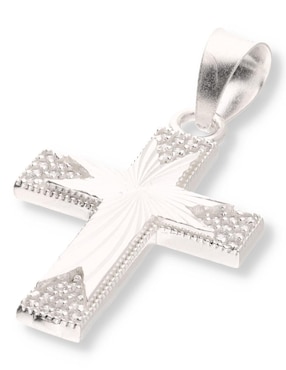 Dije de cruz Enjoya Religioso Cristo de plata P 925