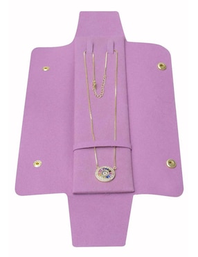 Collar Yoiko Halo con acabado baño de oro18 K