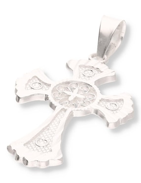 Dije de cruz Enjoya Cristo de plata P 925