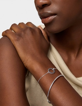 Pulsera Tous de Plata con espinela P 925 Straight acabado brillante
