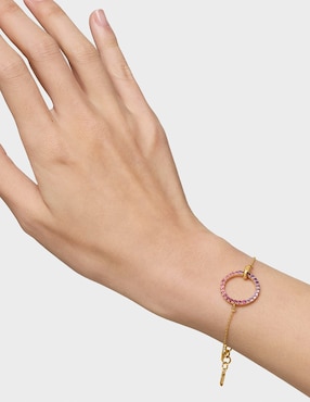 Pulsera Tous de plata Con rodolita P 925 Straight