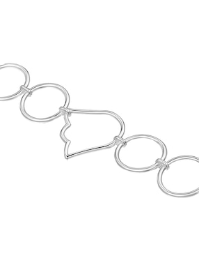 Pulsera Tous de plata Con P 925 Straight