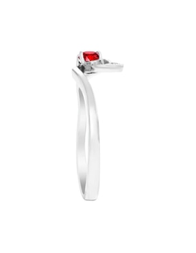 Anillo Fascinare Loris 14 K de oro rubí y diamante brillante