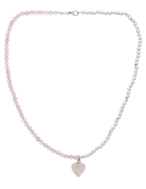 Collar de corazón E&N Cherny fashion de plata P 925