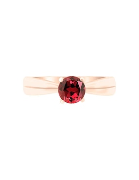 Anillo Fascinare Nix 14 k de oro rubí brillante