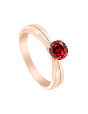 Anillo Fascinare Nix 14 k de oro rubí brillante