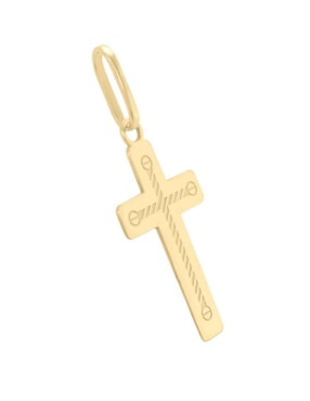 Dije de cruz Fianelli Salvatore de oro 14 K