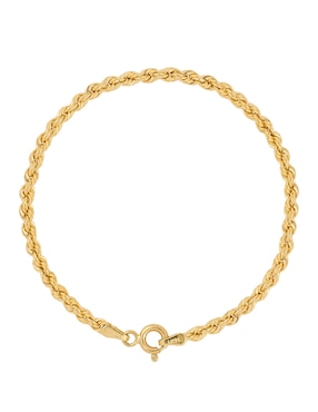 Pulsera Dinasti de oro amarillo con 14 K acabado brillante