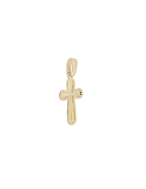 Dije de cruz Dinasti de oro amarillo 14 K