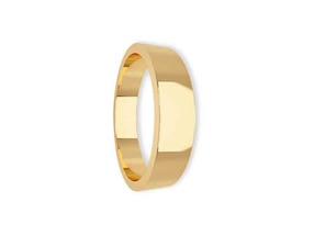 Argolla Amore Mio 14 K De Oro Amarillo