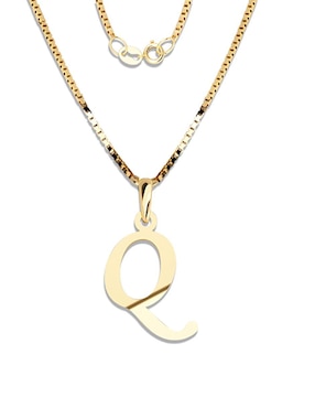 Dije De Letras Amore Mio De Oro Amarillo 14 K