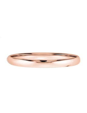 Argolla De Matrimonio Amore Mio! 14 K De Oro Rosa