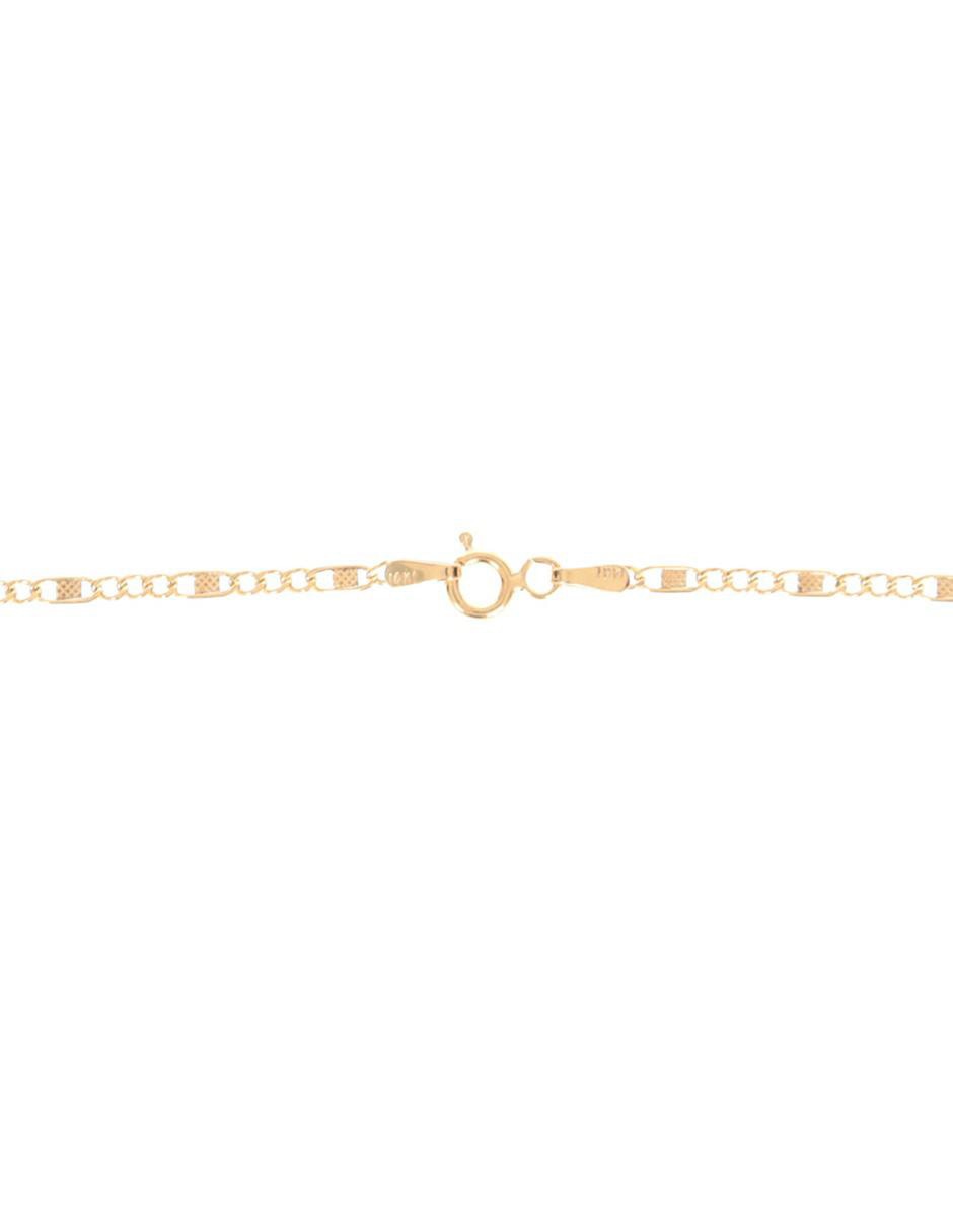 Collar de oro amarillo 14 K 5