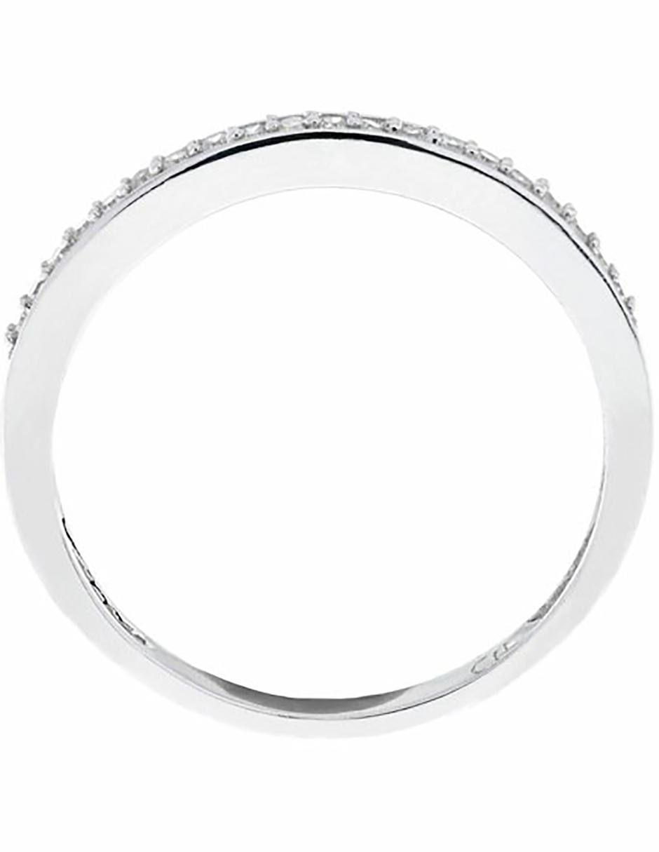 Churumbela de oro blanco 14 k diamante 7