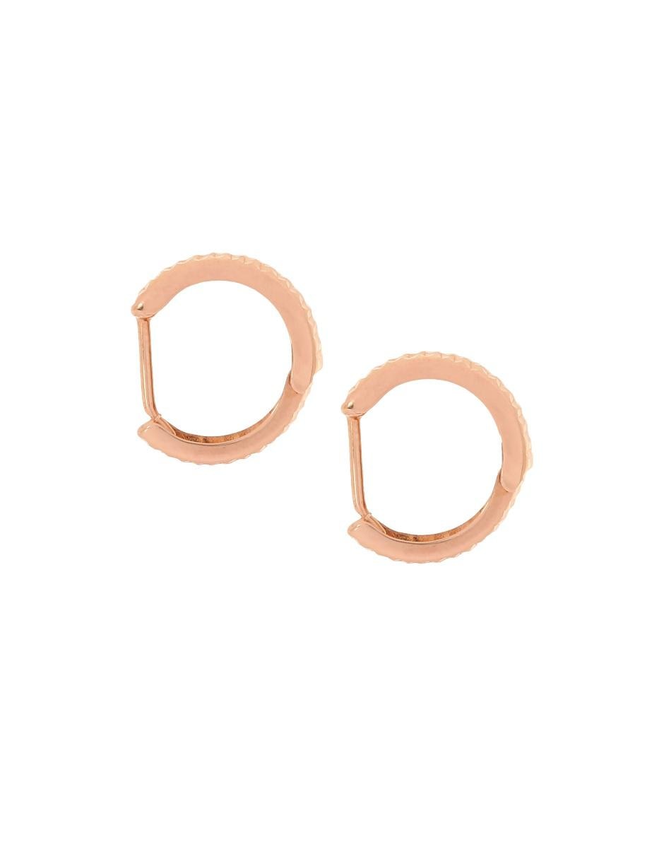 Aretes 14 K con acabado brillante 2
