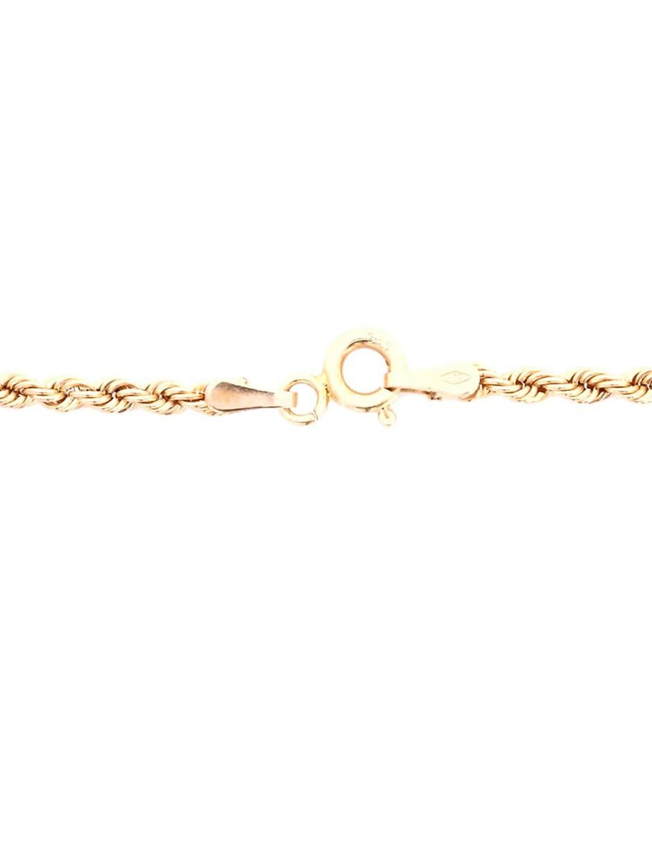 Collar de oro amarillo 14 K 2