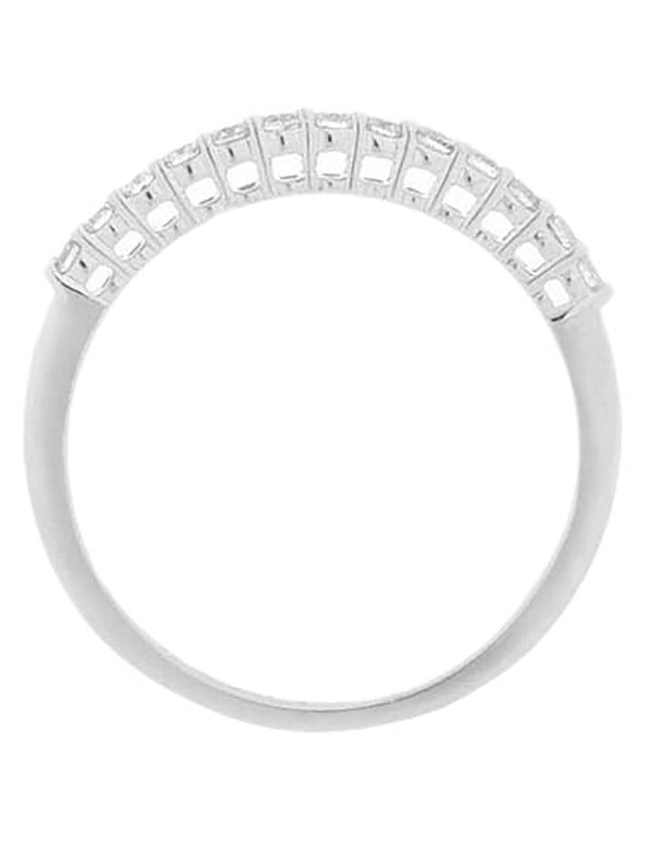 Churumbela de oro blanco 14 k diamante 3