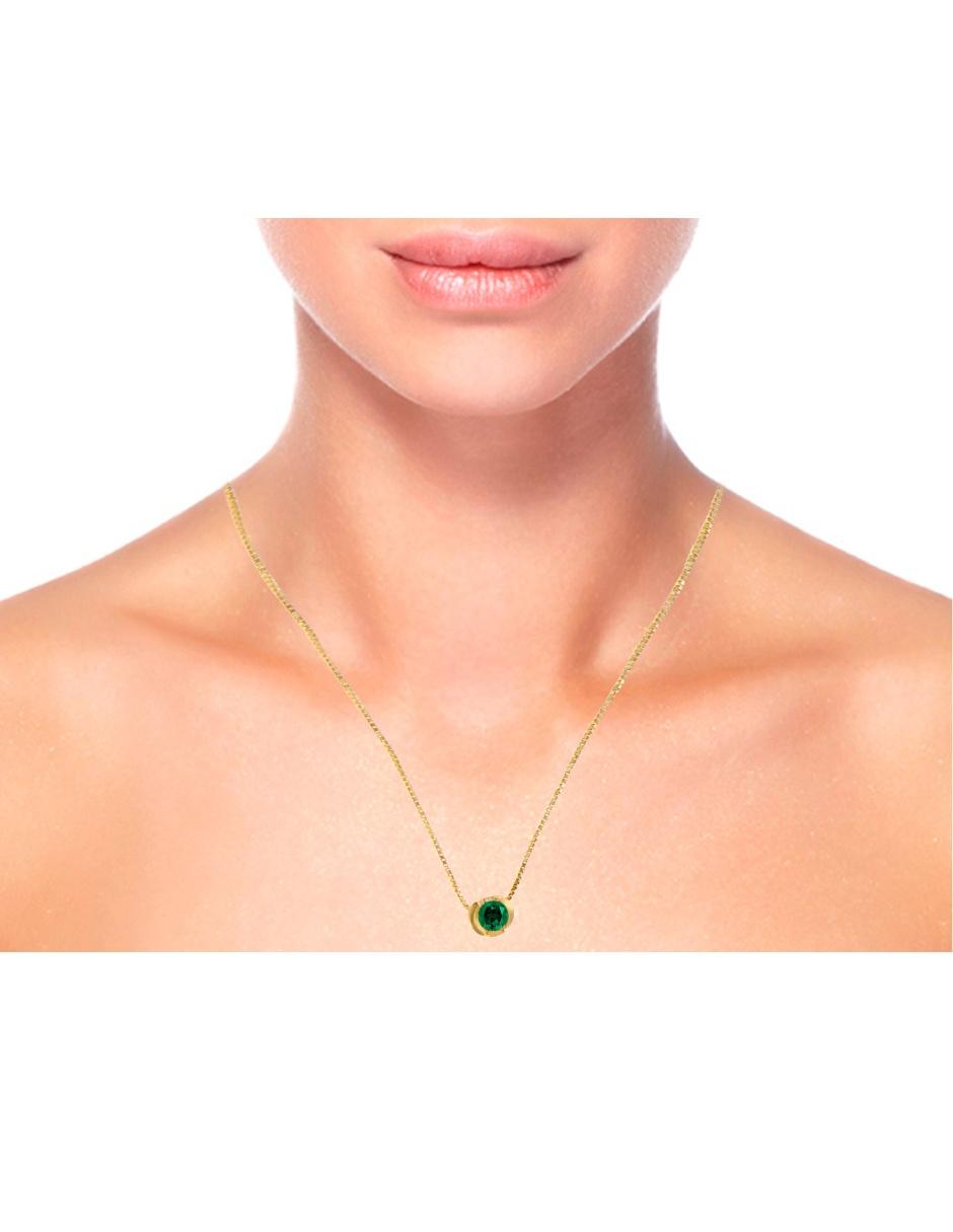 Collar Aida de oro amarillo 14 K 4