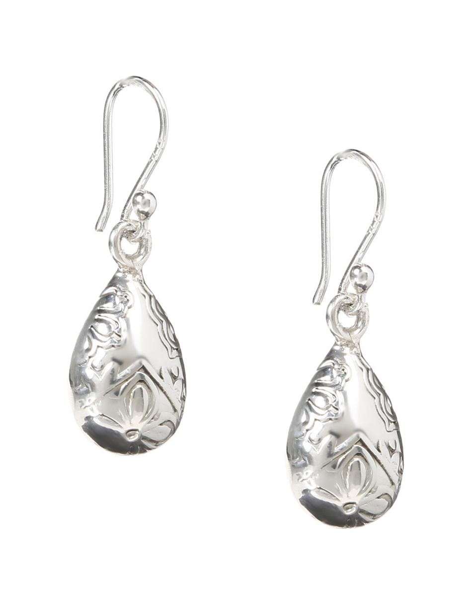 Aretes de plata P 925 con acabado brillante 2