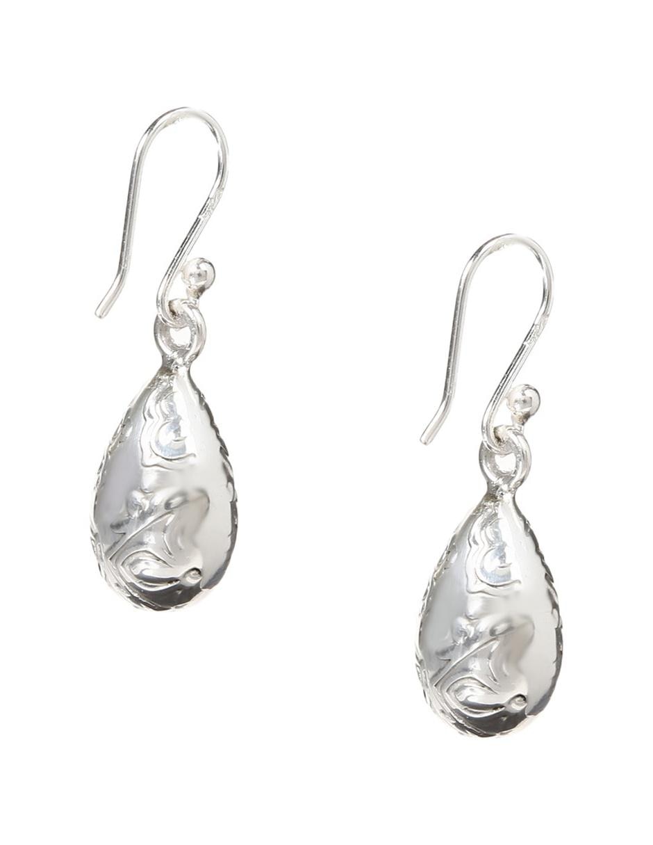 Aretes de plata P 925 con acabado brillante 4