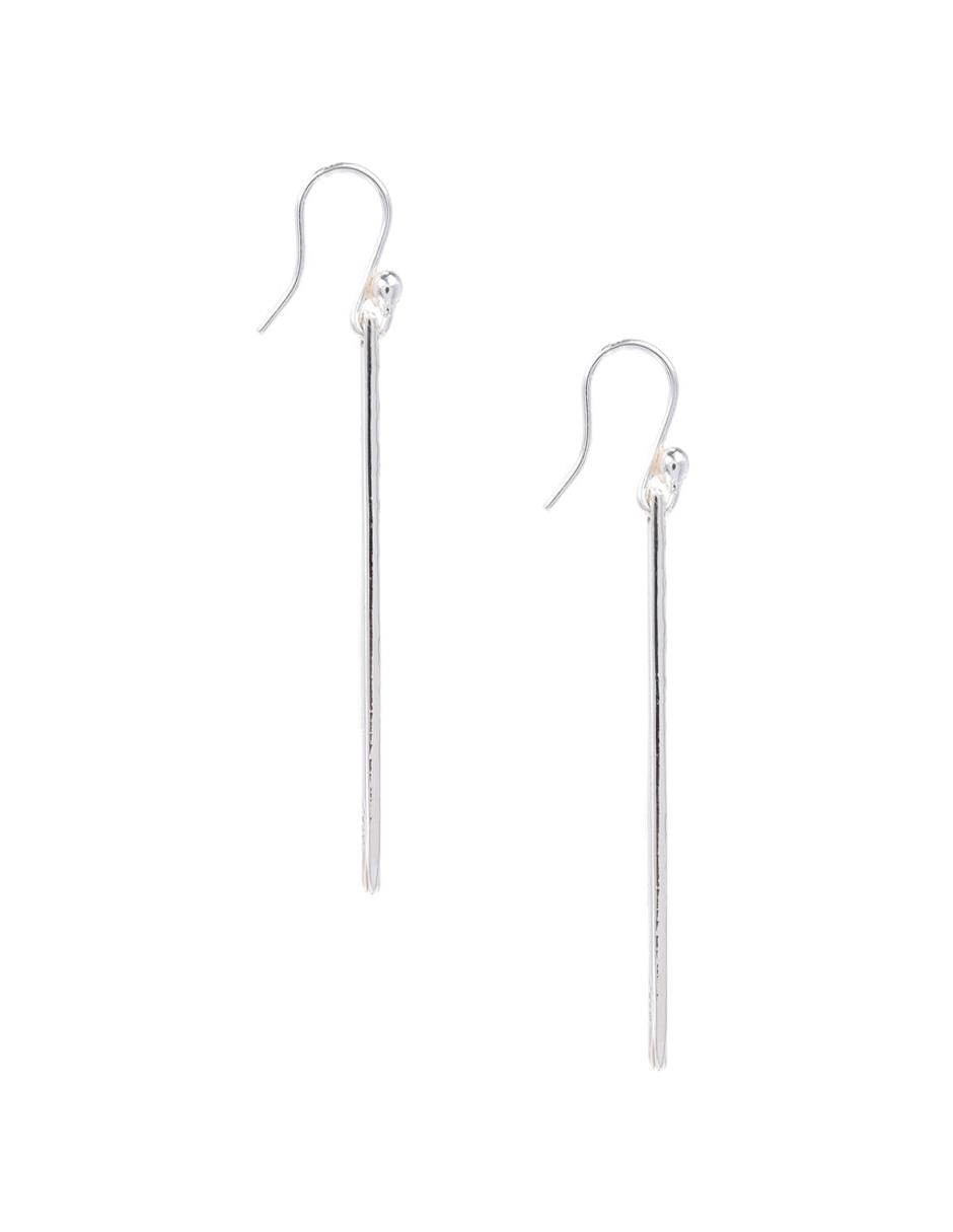 Aretes de plata P 925 con acabado brillante 2