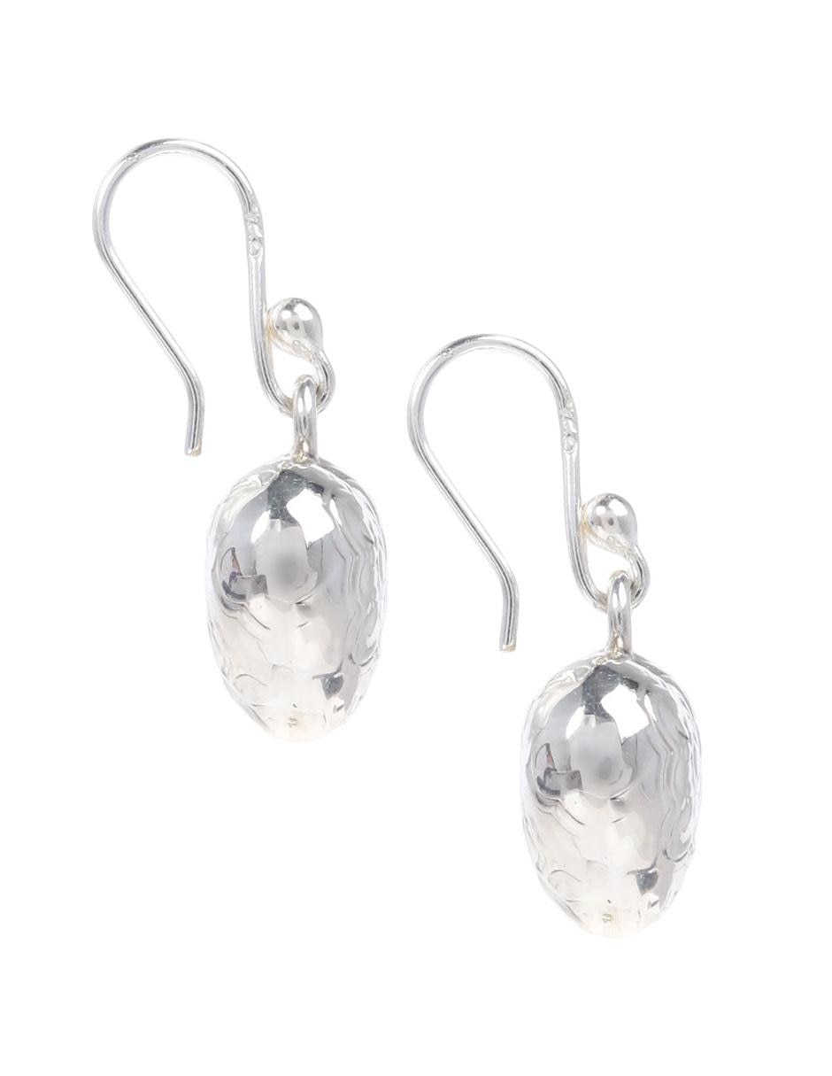 Aretes de plata P 925 con acabado brillante 2