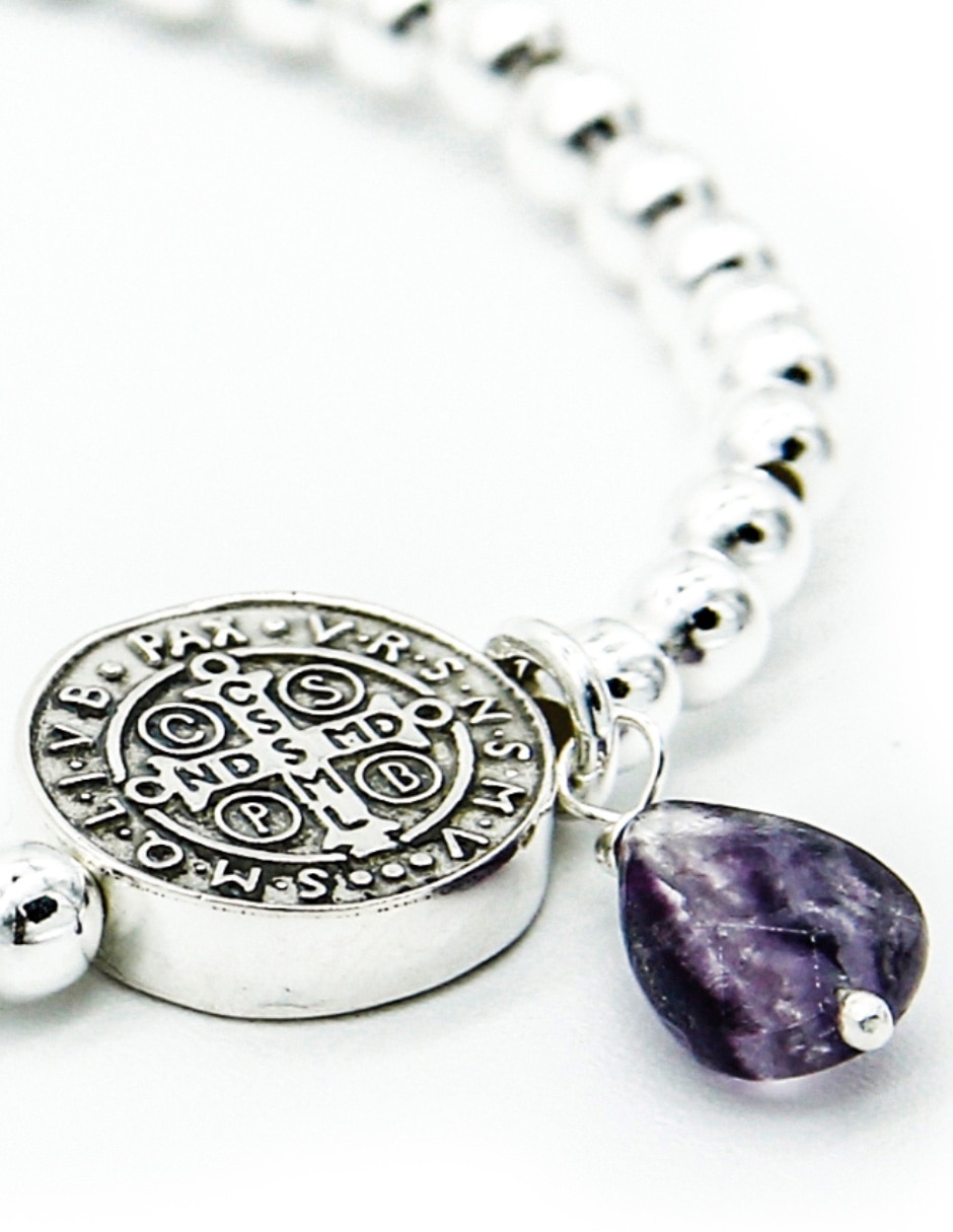 Pulsera de plata P 925 con acabado pulido 2
