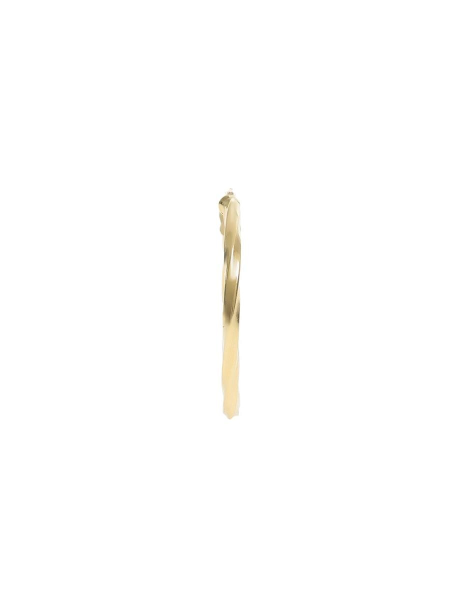 Arracadas de oro con acabado brillante 2