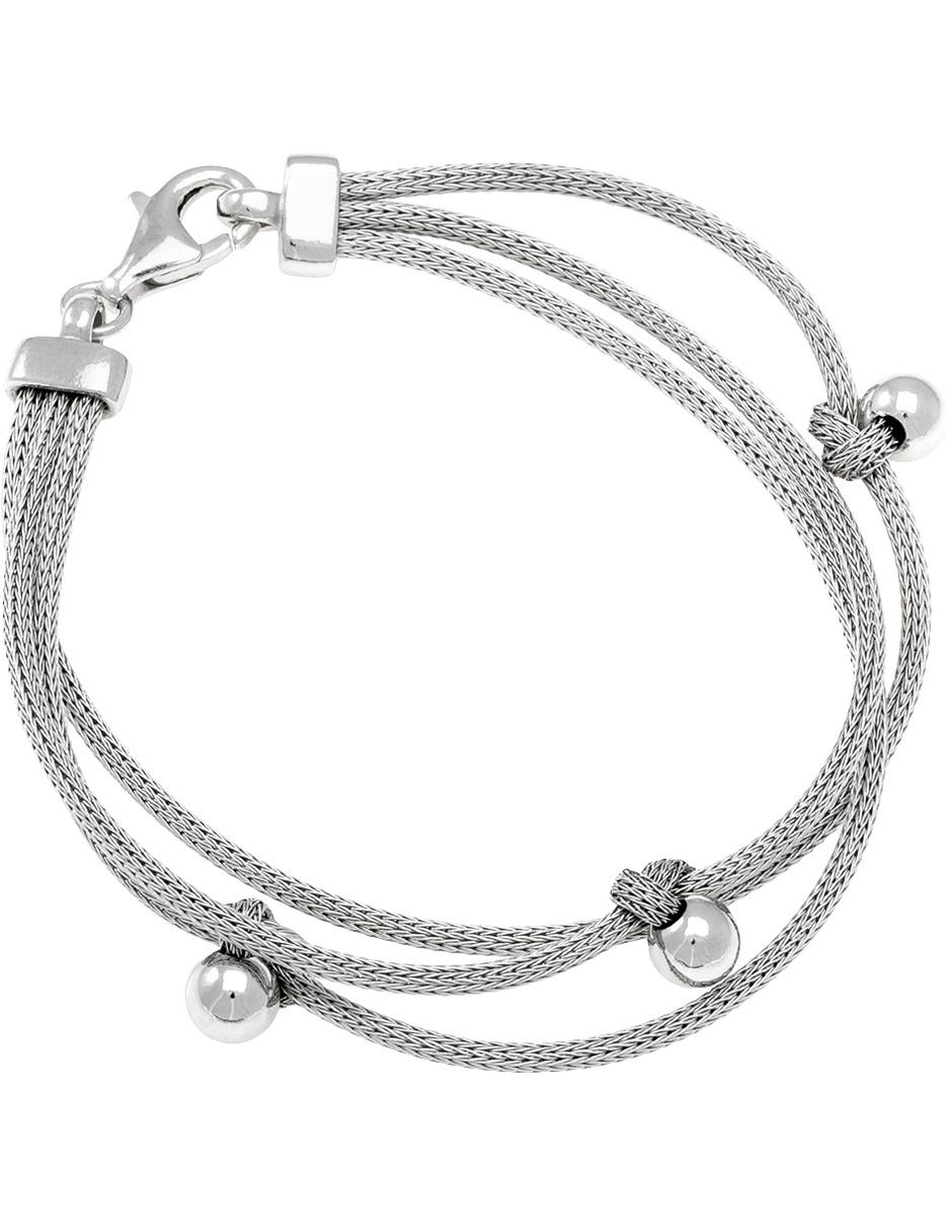 Pulsera de plata P 925 con acabado pulido