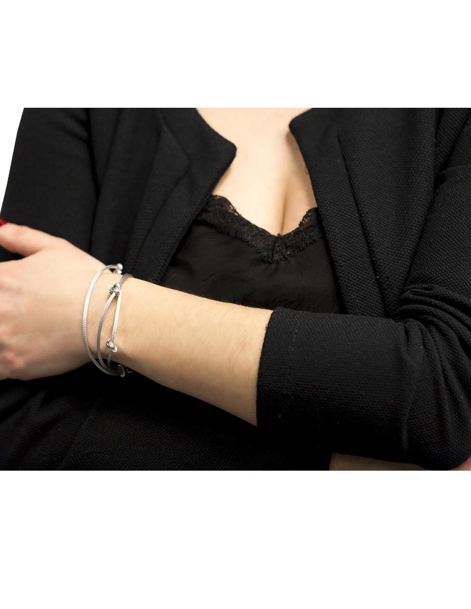 Pulsera de plata P 925 con acabado pulido 2