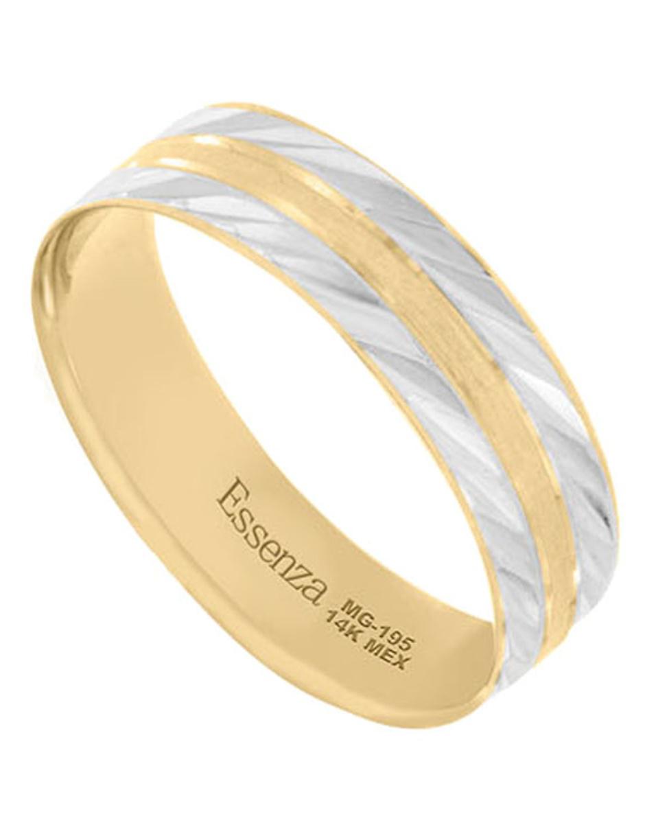 Argolla de oro 14 k Danae 5